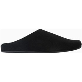 Resim Camp Jeffrey Campbell Kadın Süet Slip-on Sabo Terlik, Rahat Günlük Ve Şık Tasarım Siyah 