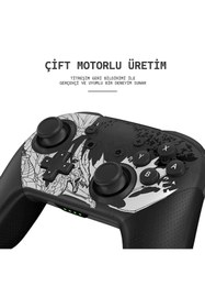 Resim Dobe Nintendo Switch PRO Monster Hunter Rise Controller Gamepad 