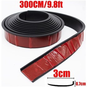 Resim jmsstore 3 Metre Evrensel Araba Çamurluk Tekerlek Koruyucusu Sızdırmazlık Bandı Çizilmeye Dayanıklı 