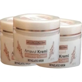 Resim Buğz Three Brand Arnavutkremi 3lü Adet Whitens Cream Tümbölge Aklık Kremi 100 ml 