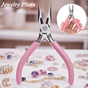 Resim Jewelry Making Tool, Çelik Malzeme Jewelry Making Pliers Plastik Sap ile, Taşıması ve Kullanımı Kolay, Başlangıç Seviyesi için Uygun 