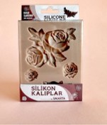 Resim Silikon Kalıp-gül Bahçesi Seti Bayaz 