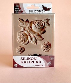 Resim Silikon Kalıp-gül Bahçesi Seti Bayaz 