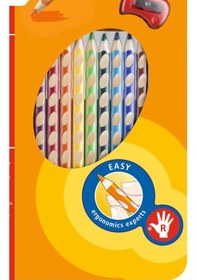 Resim Stabilo Easy Colors Kuru Boya Kalemi 12 Renk Sağ El 332/12 