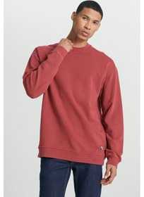 Resim Lee Loose Fit Rahat Kesim Bisiklet Yaka %100 Pamuk Gül Kurusu Sweatshirt L241469A11 Gülkurusu 