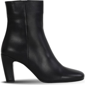 Resim Bueno Shoes Siyah Deri Kadın Topuklu Bot 39WB2998 39WB2998 
