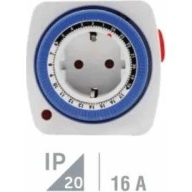 Resim İnoled Inoled 3070 Mekanik Priz Tip Zaman Saati 