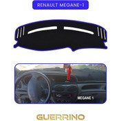 Resim Renault Megane-1torpido Koruma Halısı Mavi Kenar 