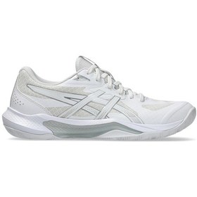 Resim Asics Gel-Tactic 13 Kadın Beyaz Voleybol Ayakkabısı 1072A118-100 