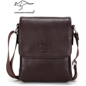 Resim Kangaroo Kıngdom Hakiki Dana Derisi Çanta Erkek Postacı A Kalite Kangaroo K. 8799K 
