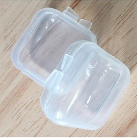 Resim 5 Adet Mini Saklama Kutusu Plastik Küçük Kare Kutular Ev Depolama Araçları Balık Oltası Durumda Şeffaf Kaplama Konteyner Takı Depolama Aksesuarları 