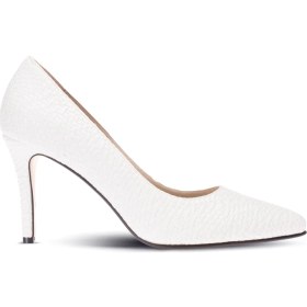 Resim Deery Beyaz Kadın Stiletto 