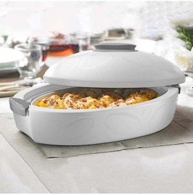 Resim Enjoy Tuttocaldo Termal Sunum Tabağı, Yalıtımlı Ve Modern Servis Kabı Servis Tabakları Çok Renkli 
