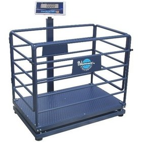 Resim Hcw 600 KG x 200 Gr 70 x 110 Canlı Hayvan Baskülü Küçük Baş 