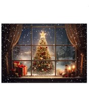 Resim Snoweagle 210x150cm Noel Arka Plan Bezi,c 