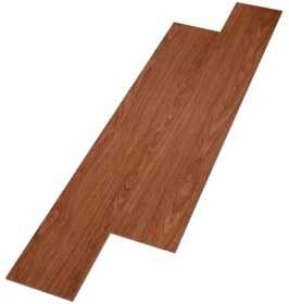 Resim 8 Adet 90x15 Cm 1m² Yer Döşemesi Esnek Silinebilir Zemin Duvar Parke Kendinden Yapışkanlı 