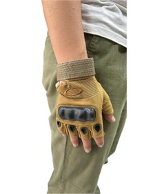 Resim Blackhawk Tactical Outdoor Kesik Parmaksız Eldiven Asker Polis Dağcı Sporcu Bisikletçi Kemik Eldiveni 