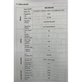 Resim Wonder Benzinli Jeneratör, 6.5 Kw / 8.12 Kva, Monofaze, WBJ6500M 