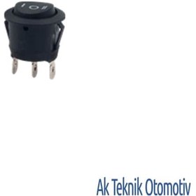 Resim Acma Kapama Anahtari Yuvarlak Tuslu Mini 504628669 