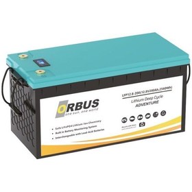Resim Orbus 12.8 V Volt 200 Ah Amper 2560 Wh Lityum Batarya Lifepo4 Lityum Aku 