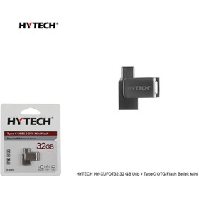 Resim Hytech Hy-xufot32 Gb Usb + Typec Otg Flash Bellek Mini 