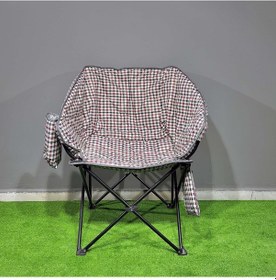 Resim Argeus Balcony Comfort Katlanabilir Kamp Sandalyesi Kare Desenli Çok Renkli 