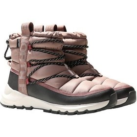 Resim The North Face Thermoball Lace Up Su Geçirmez Kadın Bot Nf0a5lwd7t41 Kahverengi 
