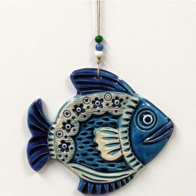 Resim Balık Figürlü Askılı Dekoratif Duvar Süsü Nazarlık 