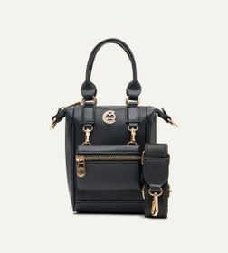 Resim Bella Siyah E. Deri Bebek Çantası 