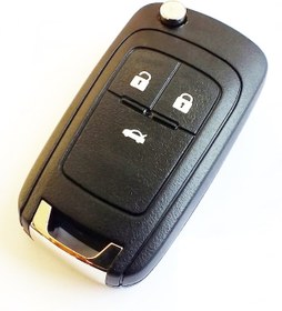 Resim Opel Astra J Uyumlu Anahtar Kumanda Kabı Damla Logolu 