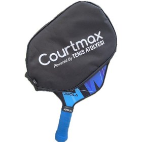 Resim Courtmax Pickleball Siyah Raket Kılıfı 