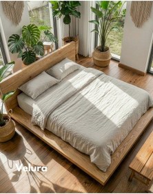 Resim Voga Karyola- Naturel 