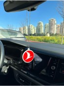 Resim Türk Hava Yolları Thy Pleksi Oto Dikiz Ayna Süsü 