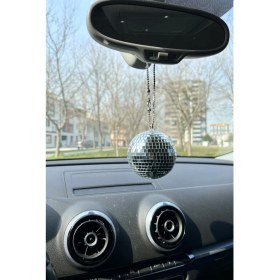 Resim Aksesuar Araba Süsü Disko Topu 