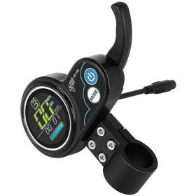 Resim -168 Hız Kontrolü Lcd 36v/48v 6pin Su Sızınmaz Elektrikli Scooter Aracı 