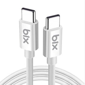 Resim Bix BX-UC02C 60 W Type-X To Type-C 1 M Hızlı Şarj Ve Data Kablosu 