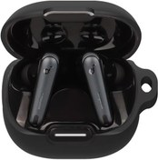 Resim FTRONGRT Anker Soundcore Liberty 4 NC için Bluetooth Kulaklık Kılıfı, Darbeye Dayanıklı Silikon Bluetooth Kulaklık Kılıfı Uyumlu Anker Soundcore Liberty 4 NC Bluetooth Kulaklık. Siyah 
