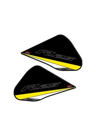 Resim GP Kompozit Yamaha R25 2015-2018 Uyumlu Tank Pad Seti Sarı 
