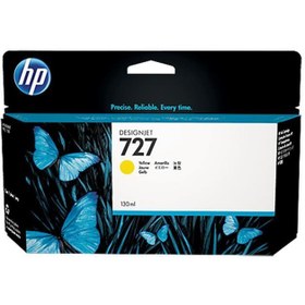 Resim HP 727 Yellow Sarı 130ML Plotter Kartuşu B3P21A 