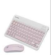 Resim Torima TORİMA KABLOSUZ KLAVYE MOUSE SET PEMBE TMK-04 
