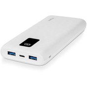 Resim ttec PowerSlim Trio LCD 10.000mAh PD 22,5W Dahili Kablolu Taşınabilir Şarj Aleti \u002F Powerbank 