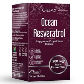Resim Ocean Resveratrol 200 mg 30 Kapsül 