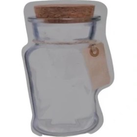 Resim İlkyaz Fashion Buffer® Kavanoz Görünümlü Kilitli Poşet Çıtçıtlı ve Pratik Torba 4 Adet (Ilkyz-Fshon-34) 