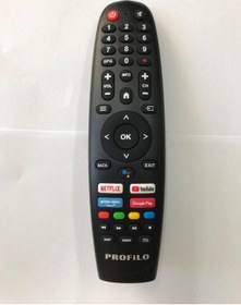 Resim Profilo Uyumlu 50pa515eg Android Smart Led Tv Kumandası Ses Komutsuz 