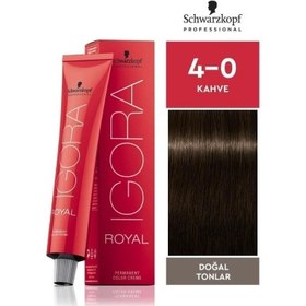Resim Igora Royal Saç Boyası 60ml - 4.0 Kahve 
