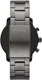 Resim Fossil FTW4012 Erkek Gen 4 Explorist HR Silikon Dokunmatik Ekran Akıllı Saat, Duman 