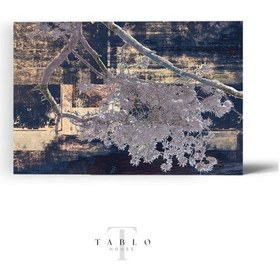 Resim Gümüş Mevsimi Ahşap Tablo 4mm 