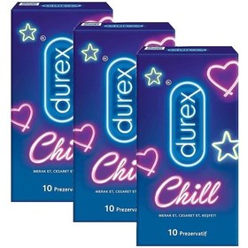 Resim Durex Chill Prezervatif 10'lu x 3 