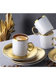 Resim Gönül Gnl4005 Porselen Kahve Fincan Takımı 6 Lı 