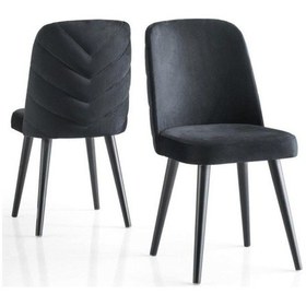 Resim Erezogullari_Mobilya Modern Yemek Odası Mutfak Sandalyesi Venedik 2 Li Set 